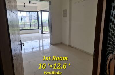 🏡 3BHK Semi-Furnished High-Rise Apartment for Rent